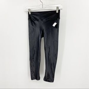 Koral Black Moto Leggings Small